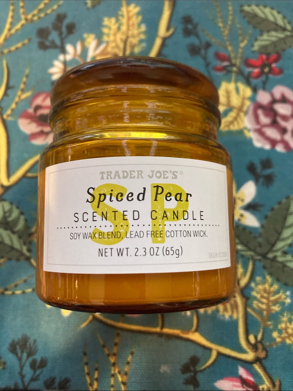 Trader Joe’s Spiced Pear Seasonal candle